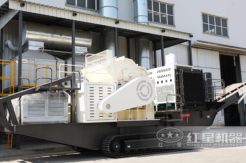 履帶移動細碎機，粒度好，售價高 