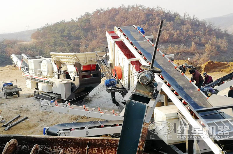 反擊破履帶移動破碎機(jī) 反擊破履帶移動破碎機(jī)