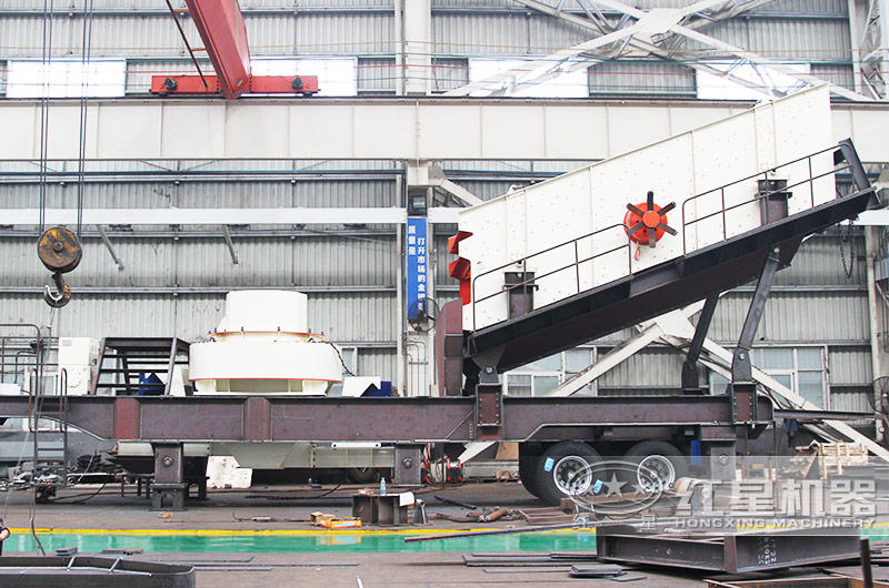 移動(dòng)式立軸沖擊破碎機(jī)：隨時(shí)移動(dòng)，符合環(huán)保