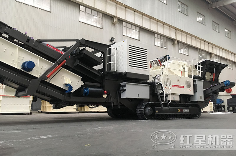 履帶式碎石機(jī)配置反擊破 履帶式碎石機(jī)配置反擊破