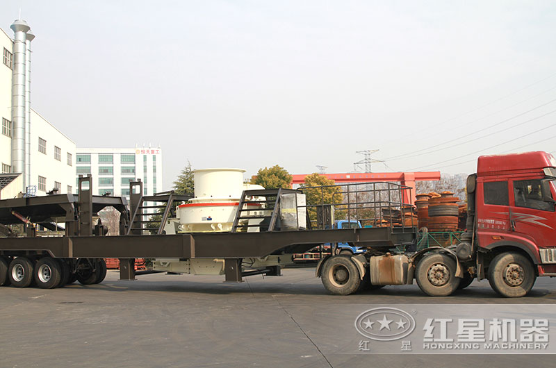 鵝卵石一體式車(chē)載制沙機(jī)發(fā)貨中 鵝卵石一體式車(chē)載制沙機(jī)發(fā)貨中