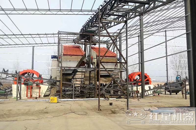 洗石英砂生產線 洗石英砂生產線