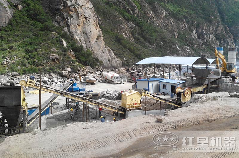 時產200噸機制砂設備生產線 時產200噸機制砂設備生產線