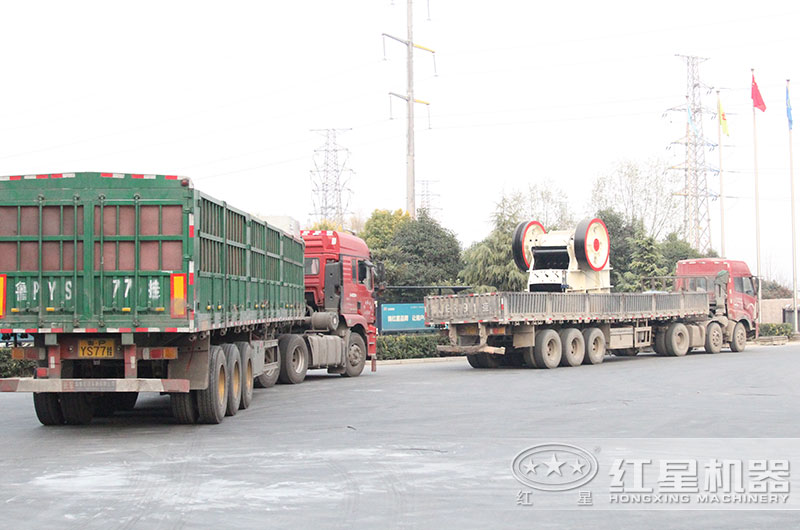 日產五萬噸石子破碎生產線設備發貨 日產五萬噸石子破碎生產線設備發貨