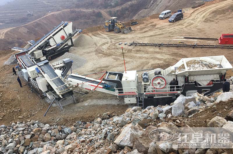 移動砂石生產(chǎn)線現(xiàn)場圖片 移動砂石生產(chǎn)線現(xiàn)場圖片