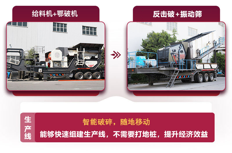 二合一配置移動砂石生產(chǎn)線 二合一配置移動砂石生產(chǎn)線