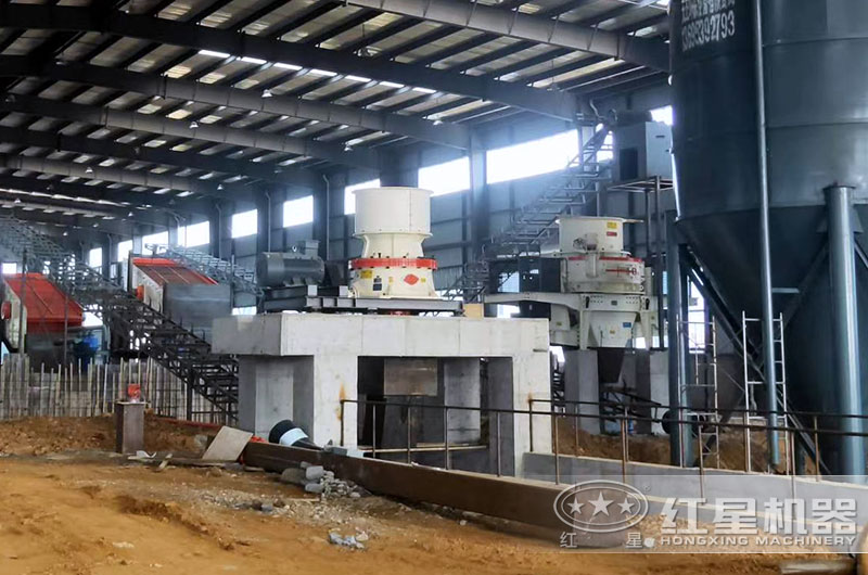 江蘇客戶鵝卵石制砂生產線 江蘇客戶鵝卵石制砂生產線