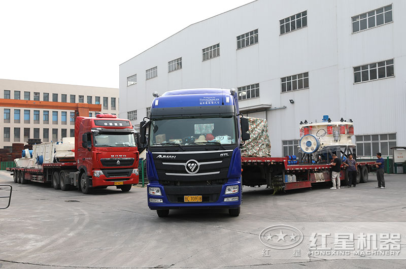 液壓圓錐式破碎機(jī)設(shè)備發(fā)貨圖片