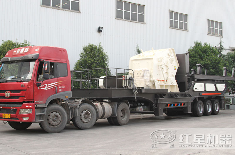 建筑垃圾制砂機(jī)行走自如，直接開(kāi)往現(xiàn)場(chǎng)