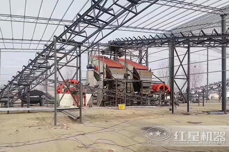 水洗砂生產客戶現(xiàn)場實拍 水洗砂生產客戶現(xiàn)場實拍