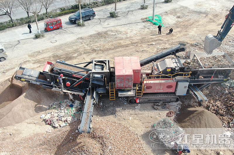 山東濟(jì)南建筑垃圾破碎現(xiàn)場 山東濟(jì)南建筑垃圾破碎現(xiàn)場